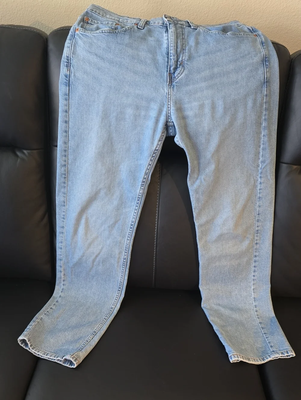 Levi's 505 Regular Fit Men's Jeans in Light Blue 33x32